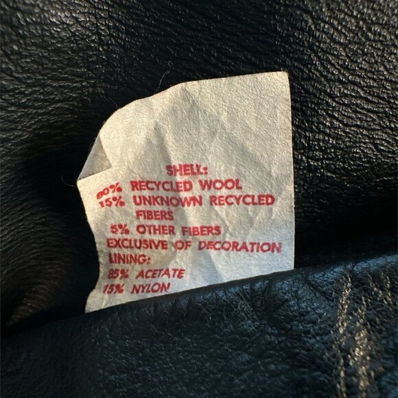 The Black Crowes Shake Your Money Maker World Tour Jacket 90-91 Vintage M - Picture 8 of 9